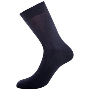 Мужские носки Omsa, 1 пара, классические, нескользящие, размер 42/44, синий