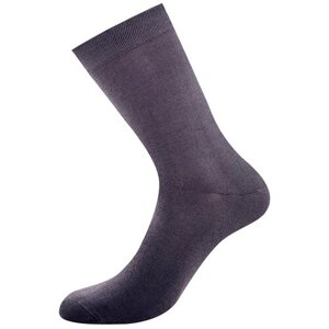 Мужские носки Omsa, 1 пара, классические, нескользящие, размер 45/47, серый