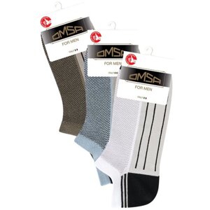 Мужские носки Omsa, 3 пары, 3 уп., укороченные, размер 42-44, мультиколор