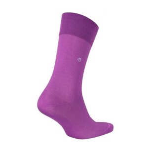 Мужские носки Opium, 1 пара, классические, размер 23, фиолетовый