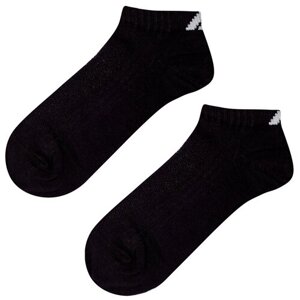 Мужские носки Palama, 1 пара, укороченные, размер 25, черный