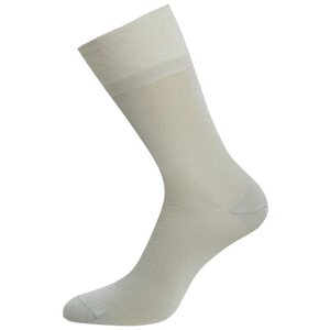 Мужские носки Philippe Matignon, 1 пара, классические, размер 45-47, бежевый