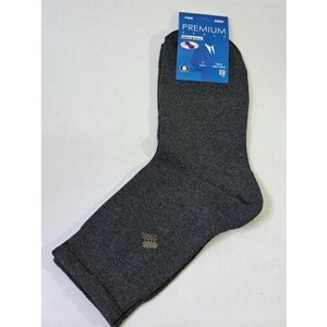 Мужские носки Ростекс, 1 пара, классические, износостойкие, размер 25, серый
