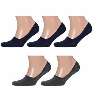 Мужские носки RuSocks, 5 пар, размер 23-25 (35-37), мультиколор