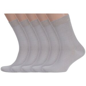 Мужские носки RuSocks, 5 пар, размер 29 (44-45), бежевый