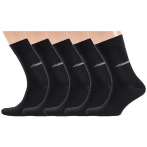 Мужские носки RuSocks, 5 пар, размер 29 (44-45), черный
