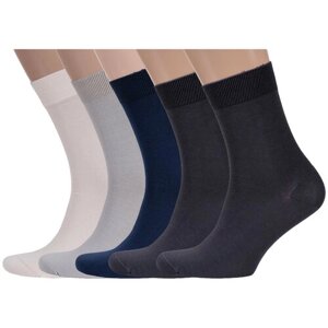 Мужские носки RuSocks, 5 пар, размер 31 (46-47), мультиколор