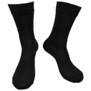 Мужские носки САРТЭКС, 5 пар, 5 уп., классические, размер 46-47, черный
