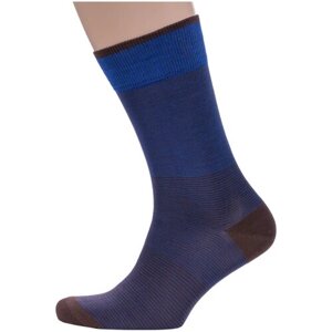Мужские носки Sergio di Calze, 1 пара, классические, размер 29, фиолетовый