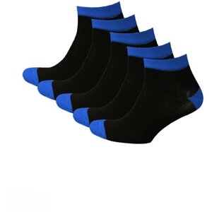 Мужские носки STATUS, 5 пар, укороченные, размер 27, черный