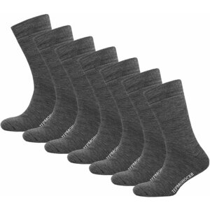 Мужские носки STATUS, 7 пар, классические, размер 29, серый
