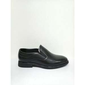 Мужские туфли черные Respect VS83-149334, кожа, размер 42