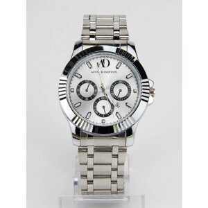 Наручные часы Accord Denton Наручные кварцевые часы, подарок мужчине, миний, серебряный, серый