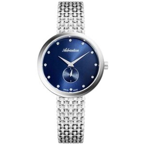 Наручные часы Adriatica 3724.5145Q, серебряный, синий