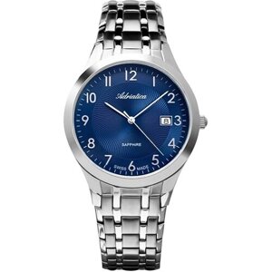 Наручные часы Adriatica Premiere Часы мужские Adriatica A1236.5125Q, синий