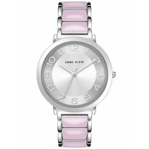 Наручные часы ANNE KLEIN Часы Anne Klein Metals 3921LVSV, розовый, серебряный
