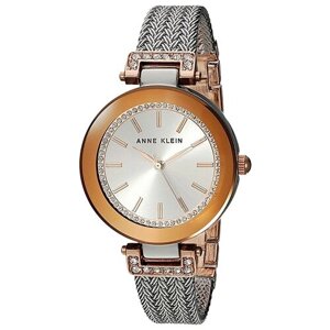 Наручные часы ANNE KLEIN Crystal 1907SVRT, серебряный