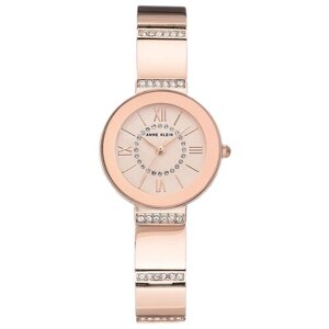 Наручные часы ANNE KLEIN женские 3190RGRG кварцевые, водонепроницаемые, розовый