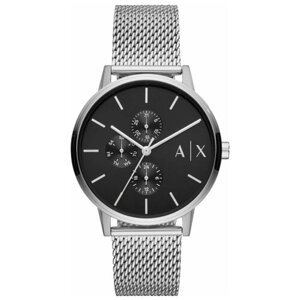 Наручные часы Armani Exchange Cayde AX2714, серебряный