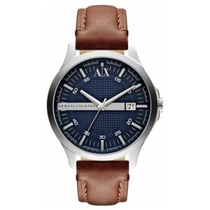 Наручные часы Armani Exchange Hampton Часы мужские Armani exchange AX2133, коричневый, синий