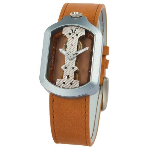 Наручные часы Atto Verticale Tonneau TO/08, коричневый, оранжевый