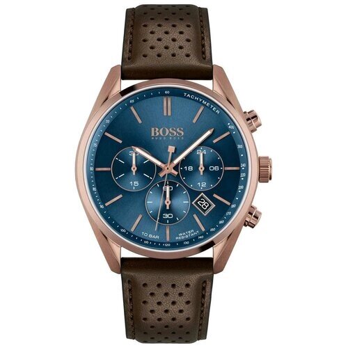 Наручные часы BOSS Champion Boss HB 1513817, синий, коричневый