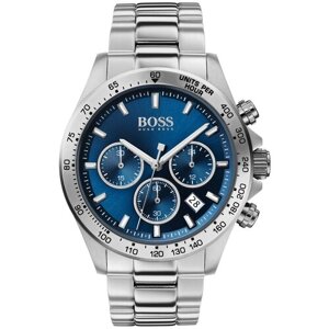 Наручные часы BOSS Hero Boss HB 1513755, серебряный, синий