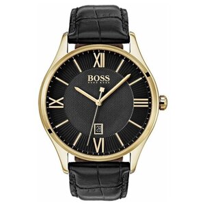 Наручные часы BOSS Hugo Boss HB 1513554, черный, золотой