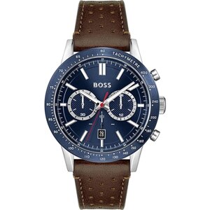 Наручные часы BOSS Наручные часы Hugo Boss HB1513921, синий, коричневый