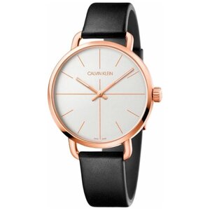 Наручные часы CALVIN KLEIN Швейцарские наручные часы Calvin Klein K7B216C6, черный, белый