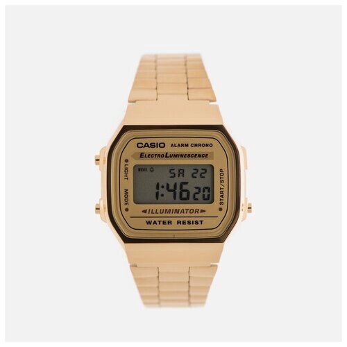 Наручные часы CASIO A-168WG-9, золотой