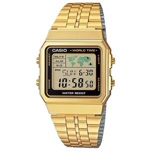 Наручные часы CASIO A-500WGA-1E, золотой