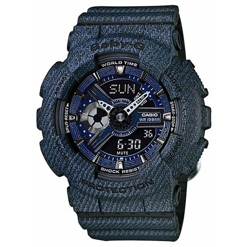 Наручные часы CASIO BA-110DC-2A1, синий