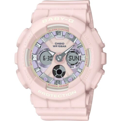 Наручные часы CASIO Baby-G BA-130WP-4A, розовый