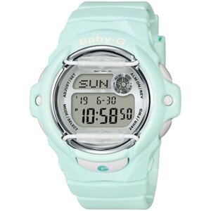 Наручные часы CASIO Baby-G BG-169R-3, бирюзовый, фиолетовый