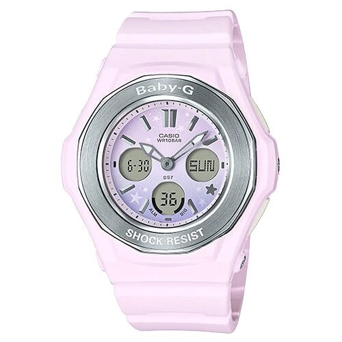 Наручные часы CASIO Baby-G BGA-100ST-4A, синий, розовый