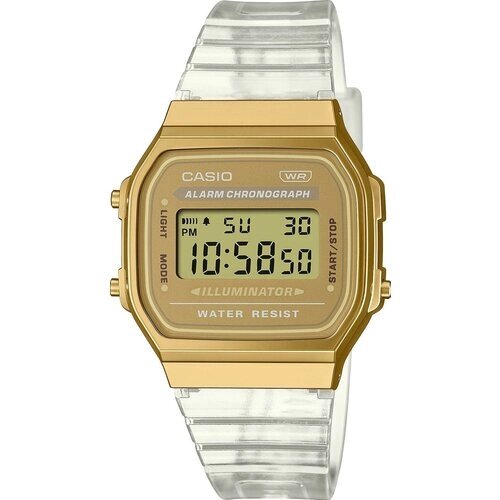 Наручные часы CASIO Casio A-168XESG-9A, золотой