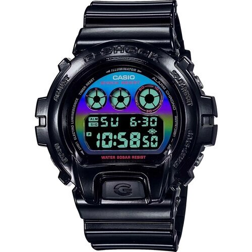 Наручные часы CASIO Casio DW-6900RGB-1E, черный