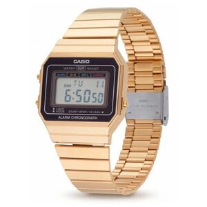 Наручные часы CASIO Часы Casio A700WEG-9AEF, золотой