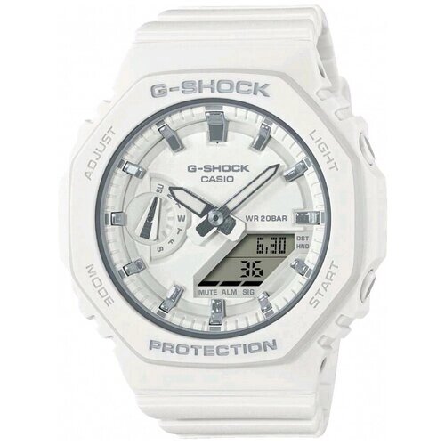 Наручные часы CASIO часы CASIO GMA-S2100-7A, белый