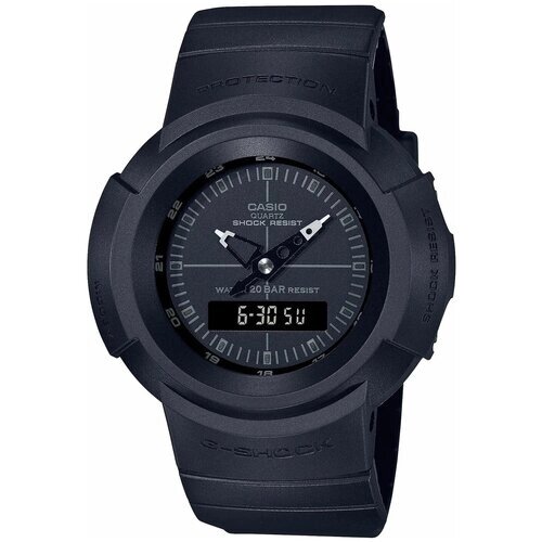 Наручные часы CASIO Часы мужские Casio G-Shock AW-500BB-1EDR, черный