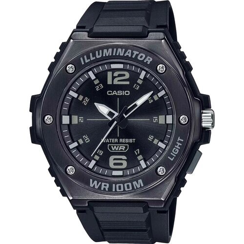 Наручные часы CASIO Часы мужские Casio MWA-100HB-1A, черный