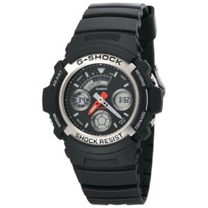 Наручные часы CASIO Часы наручные Casio AW-590-1A, черный