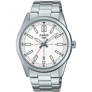 Наручные часы CASIO Часы наручные CASIO MTP-VD02D-7E, серебряный