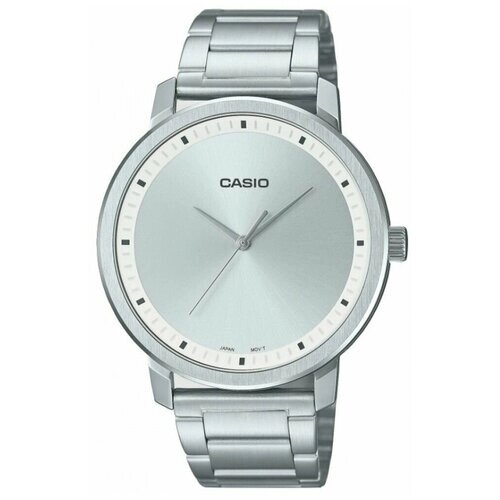 Наручные часы CASIO Collection MTP-B115D-7E, мультиколор, серебряный