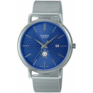 Наручные часы CASIO Collection MTP-B125, серебряный, синий