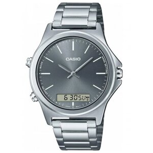 Наручные часы CASIO Collection Наручные часы Casio Casio Collection MTP-VC01, серый, серебряный