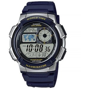 Наручные часы CASIO Collection Японские наручные часы Casio Collection AE-1000W-2A2, синий