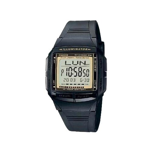 Наручные часы CASIO DB-36-9A, черный, серый