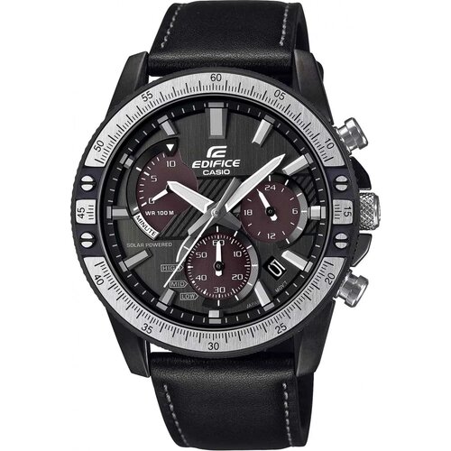Наручные часы CASIO Edifice Casio EQS-930TL-1A, черный, серебряный